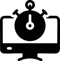 Clock icon symbol design image. Illustration of the alarm watch time isolated vector image. EPS 10