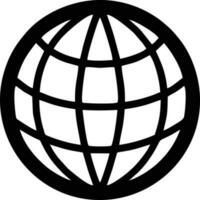 Globe planet earth icon symbol vector image