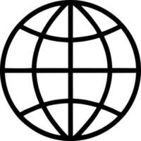 Globe planet earth icon symbol vector image