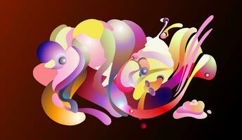 abstract background colorfull dinamic compotition vector eps 10