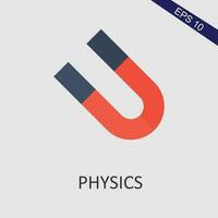 física plano icono vector eps archivo