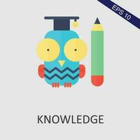 Knowledge Flat Icon Vector Eps File