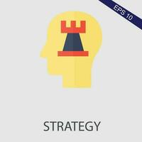 Strategy Flat Icon Vector Eps File