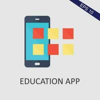 Education Flat Icon Vector Eps File