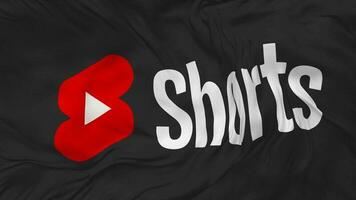 YouTube Shorts Flag Seamless Looping Background, Looped Bump Texture Cloth Waving Slow Motion, 3D Rendering video