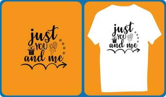 Just You And Me vector