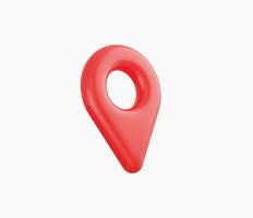 3d Realistic Location map pin GPS pointer markers vector illustration