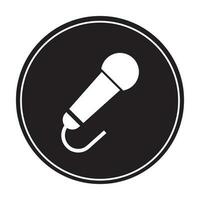 microphone icon vector