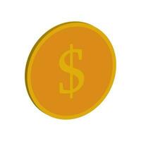 coin icon vector