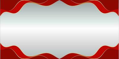 Liquid Background with gradient red and gold vector