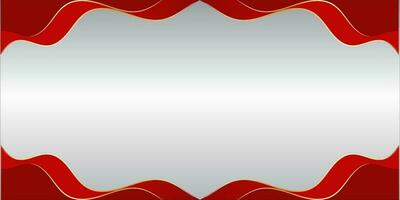 Liquid Background with gradient red and gold vector