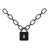 chain icon vector