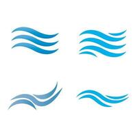 wave icon vector