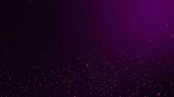 pink particle motion abstract Floating from bottom to top, on a 3D background, pink gradient. video