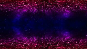 Animated Abstract Particle background and 3D rotational particle background, texture or pattern concept. video