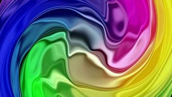 animado colorida gradiente comovente lustroso gradiente fundo video
