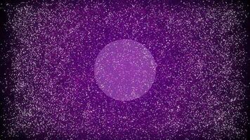 Animated exploding particles background and purple Particles designed circular background, texture or pattern concept. video