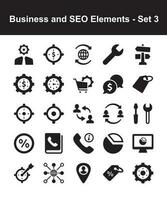 Business and SEO Elements - Set 3 vector