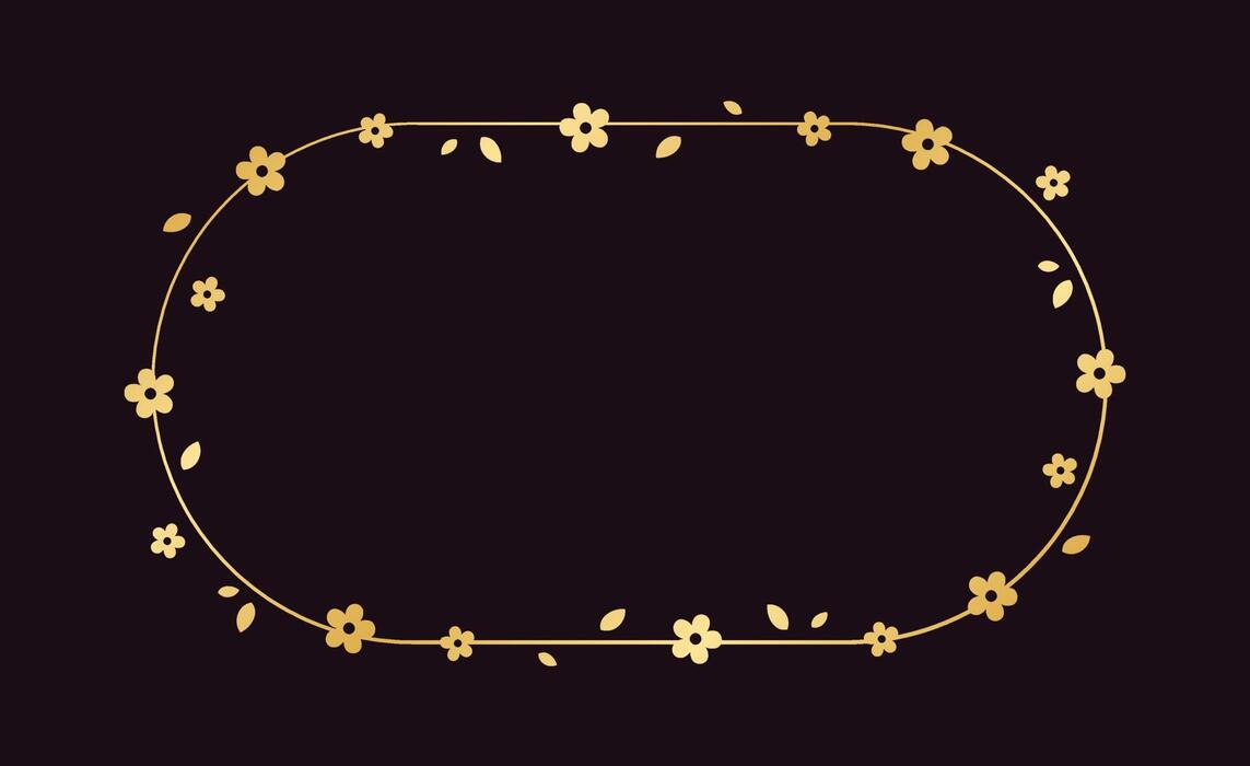 Oval Floral Frame Vector Art, Icons, and Graphics for Free Download