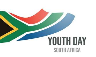 Youth day south africa 16 june. background, banner, card, poster, template. Vector illustration.