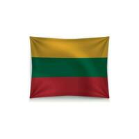 vector Lithuania flag