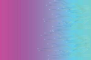 Technological light particles falling background vector
