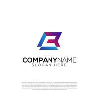 Vector modern R C or R and C logo template