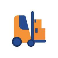 Illustration vector graphic of logistics icon with color symbol. good for business logistic or delivery, concept for mobile app, Web, UI design.