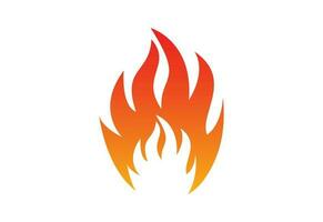 Creative Fire Flame logo design, Vector design concept