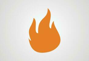 Creative Fire Flame logo design, Vector design concept