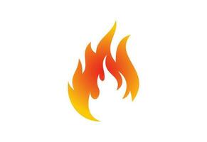 Creative Fire Flame logo design, Vector design concept