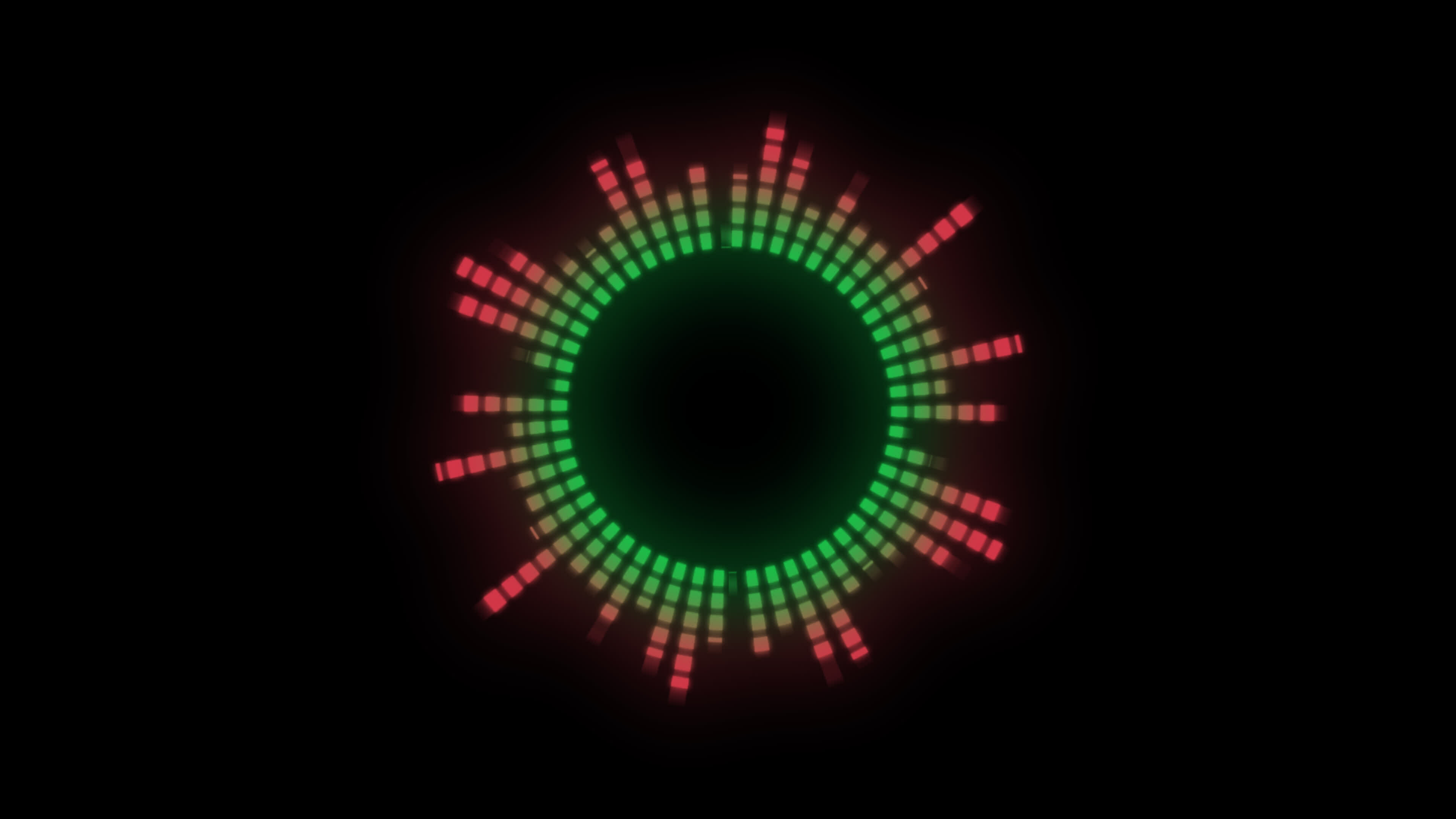 Moving bars Audio Equalizer Sound Waves Meter loop Animation video transparent background with