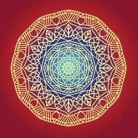 Mandala Luxury Background Vector Illustration