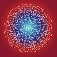 Mandala Luxury Background Vector Illustration