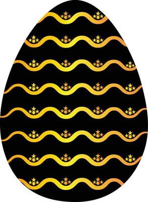 Easter Day Egg Vector Illustration