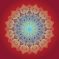 Mandala Luxury Background Vector Illustration