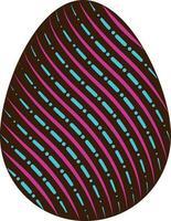 Easter Day Egg Vector Illustration