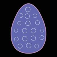 Easter Day Egg Vector Illustration