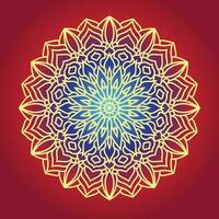 Mandala Luxury Background Vector Illustration