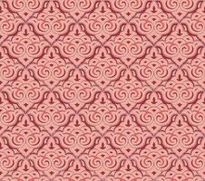 Abstract floral seamless textile pattern. Flourish tiled oriental ethnic background. Arabic ornament with asian flower motif. Good for fabric, textile, wallpaper or package background design. vector