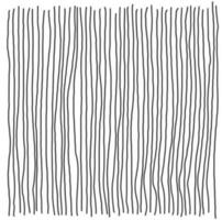 Graphic hand drawn abstract from black vertical lines on a white background. Modern design for prints, fabrics. vector