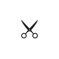 Scissor logo or icon design vector