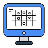 Premium download icon of tic tac toe vector