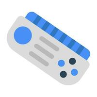 Modern design icon of gamepad vector