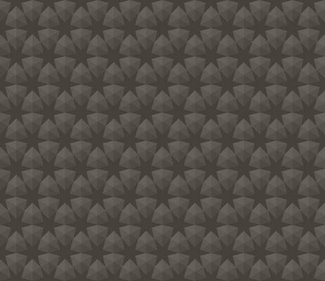 Background pattern 3D six-pointed star seamless brown. Abstract geometric shapes arrange them in a grid line. Texture design for textile, tile, cover, poster, banner, wall. Vector illustration.