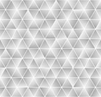 Abstract background triangle shape with rounded ends. White seamless hexagon geometric shape. Shiny gradient pattern. Vector illustration.