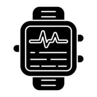 Modern design icon of fitness tracker vector