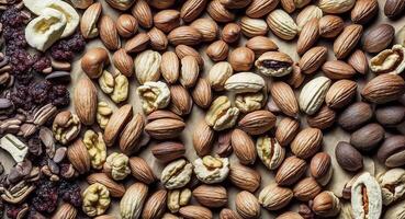 many different nuts. . photo
