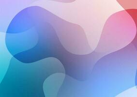 Abstract soft contour line dynamic colorful graphic decorating background vector