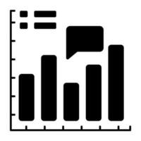 Modern design icon of data analytics vector